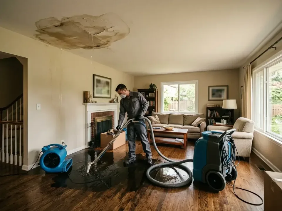attic-pipe-burst-ceiling-drip-008 — frequently asked questions, Water Damage Restoration & Carpet Care in Ontario, OR